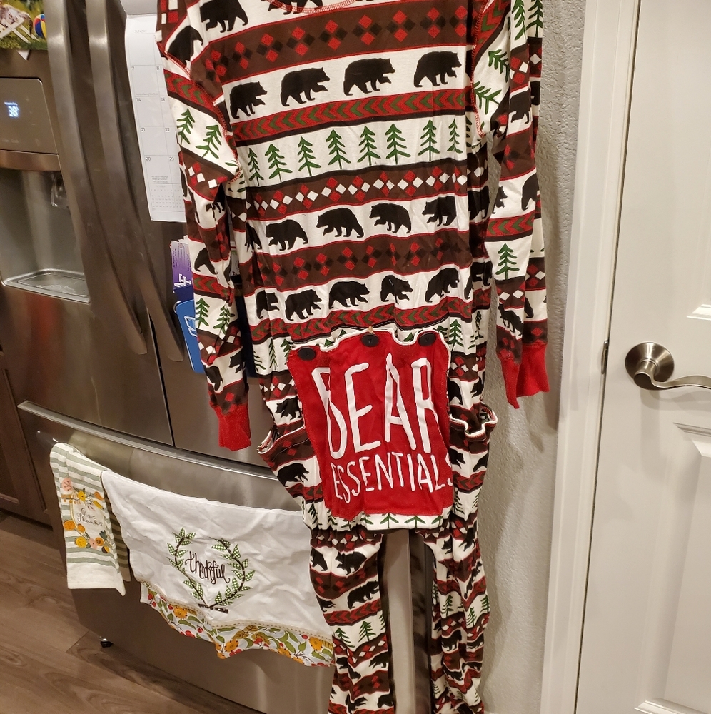 Christmas onesie, mountain style, XL